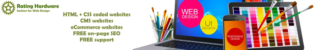 Rating Hardware web design 1