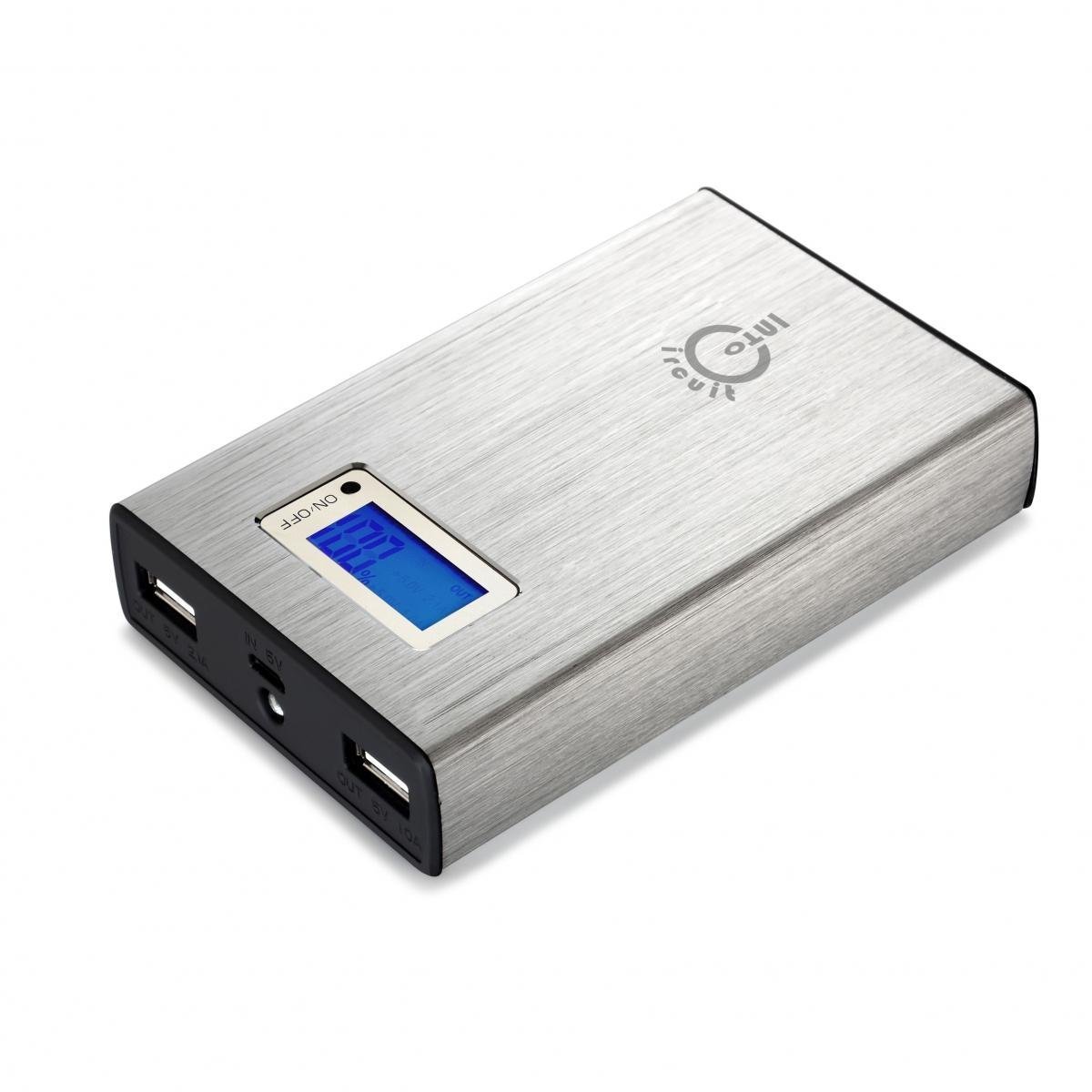 Intocircuit 11200mAh Dual USB Portable External Battery Charger 5