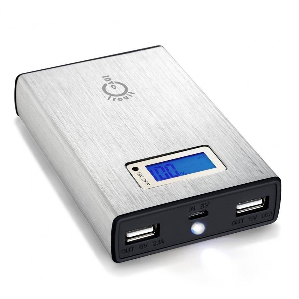 Intocircuit 11200mAh Dual USB Portable External Battery Charger 7